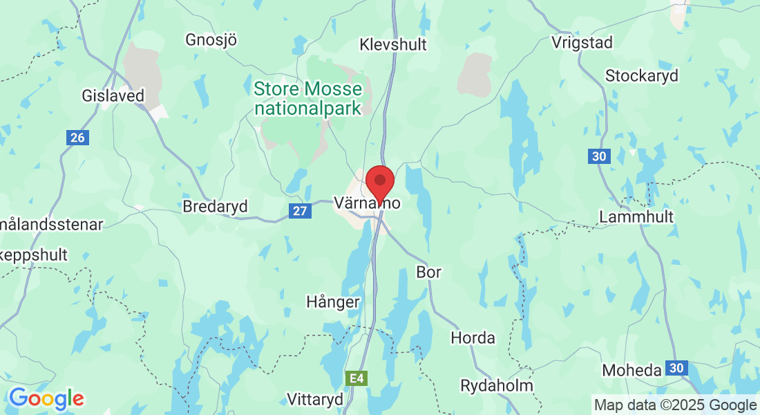Växjövägen 78, 331 42 Värnamo, Sverige