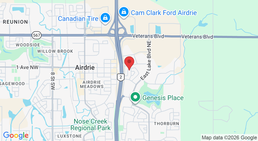 29 East Lake Way NE Bay 1, Airdrie, AB T4A 2J4, Canada