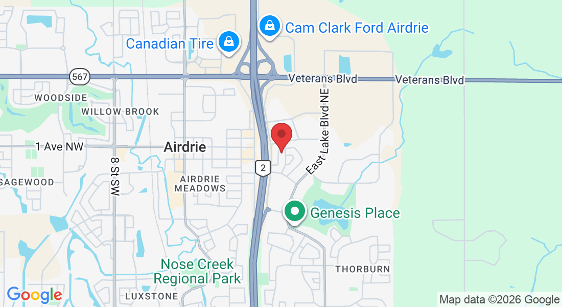 29 East Lake Way NE Bay 1, Airdrie, AB T4A 2J4, Canada