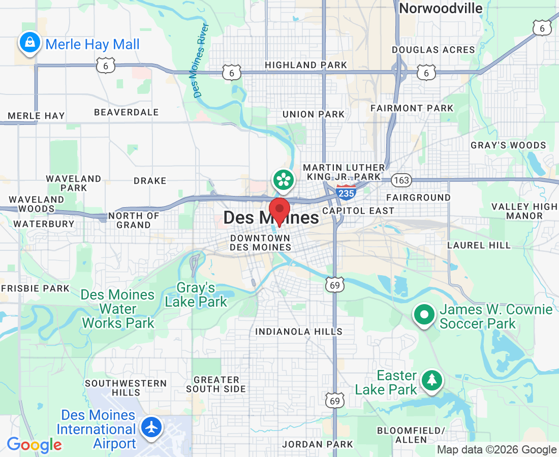 101 E Locust St, Des Moines, IA 50309, USA