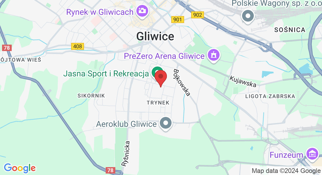 Franciszka Żwirki i Stanisława Wigury 66, 44-100 Gliwice, Polska