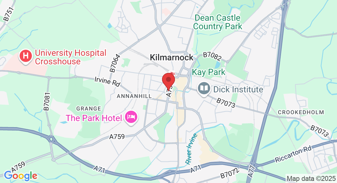 Suite S6, 2nd Floor, 49 John Finnie St, Kilmarnock KA1 1BL, UK