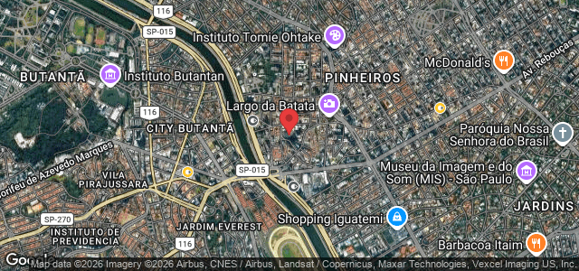R. Pais Leme, 215 - conjunto 1713 - Pinheiros, São Paulo - SP, 05424-150, Brasil