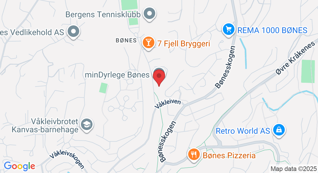 Fjellsdalen 1, 5155 Bønes, Norge