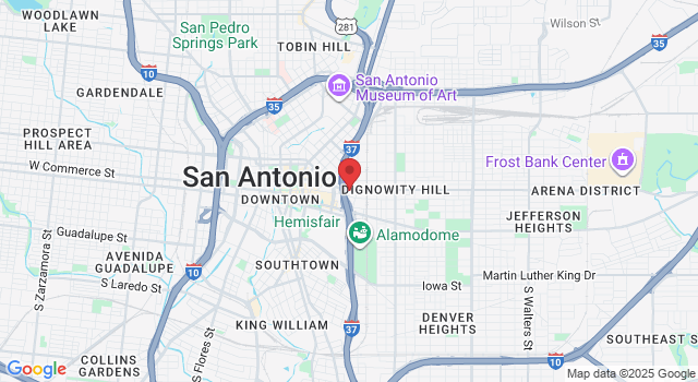 1100 E Houston St, San Antonio, TX 78205, USA