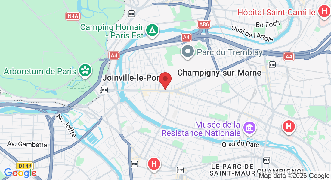 63 Av. du Général Gallieni, 94340 Joinville-le-Pont, France