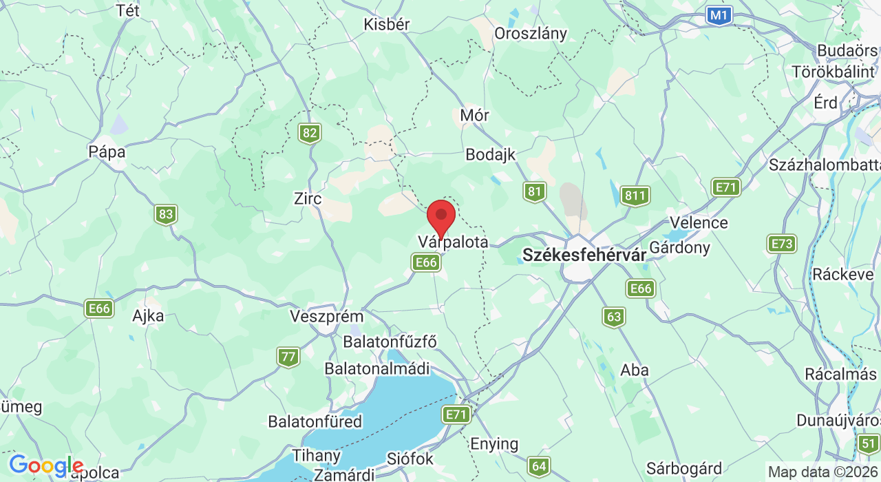 Várpalota, Budai Nagy Antal u. 41, 8100 Hungary