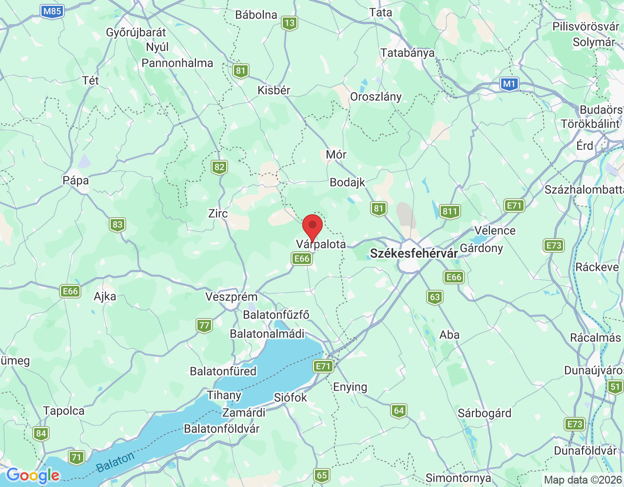 Várpalota, Budai Nagy Antal u. 41, 8100 Hungary