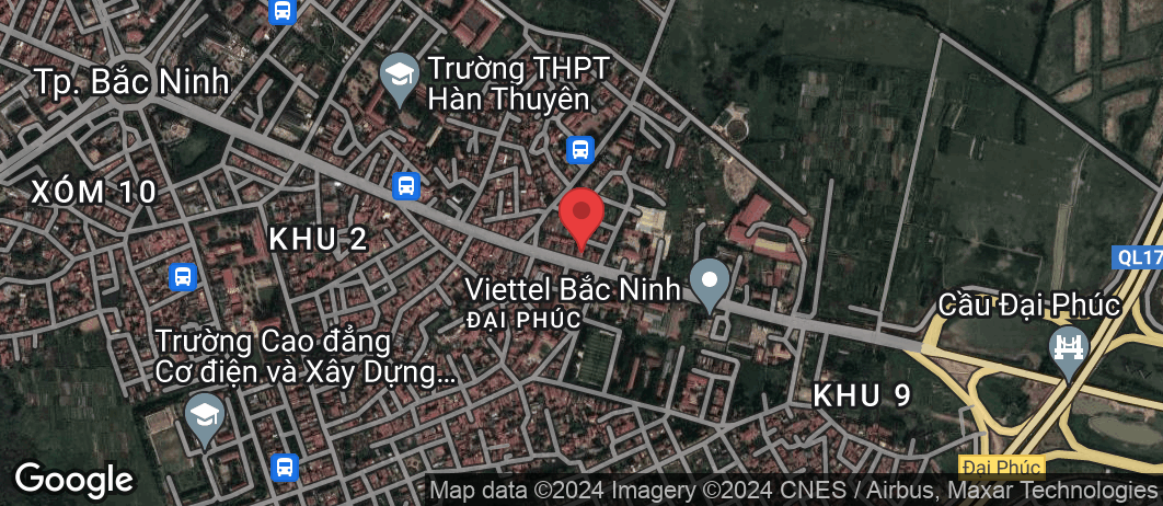 154 Trần Hưng Đạo, Đại Phúc, Bắc Ninh, 16123, Việt Nam