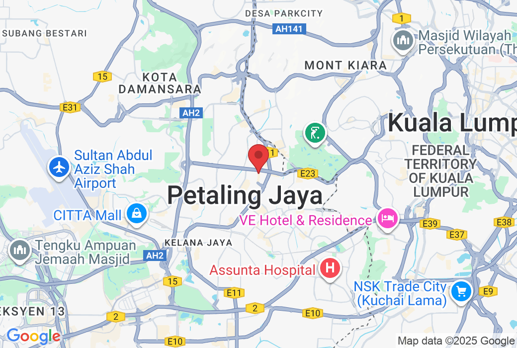 Ground Floor, 29, Jalan SS 22/11, Damansara Jaya, 47400 Petaling Jaya, Selangor, Malaysia