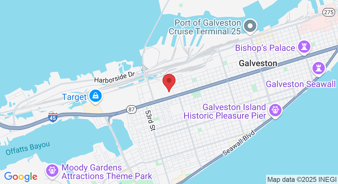 4700 Broadway Avenue J Suite C109, Galveston, TX 77551, USA