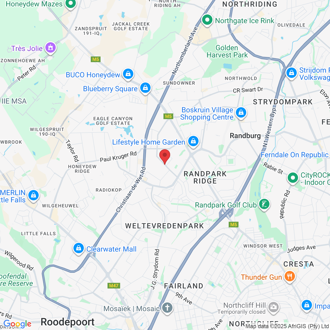 Dale Lace Ave, Randpark Ridge, Randburg, 2156, South Africa
