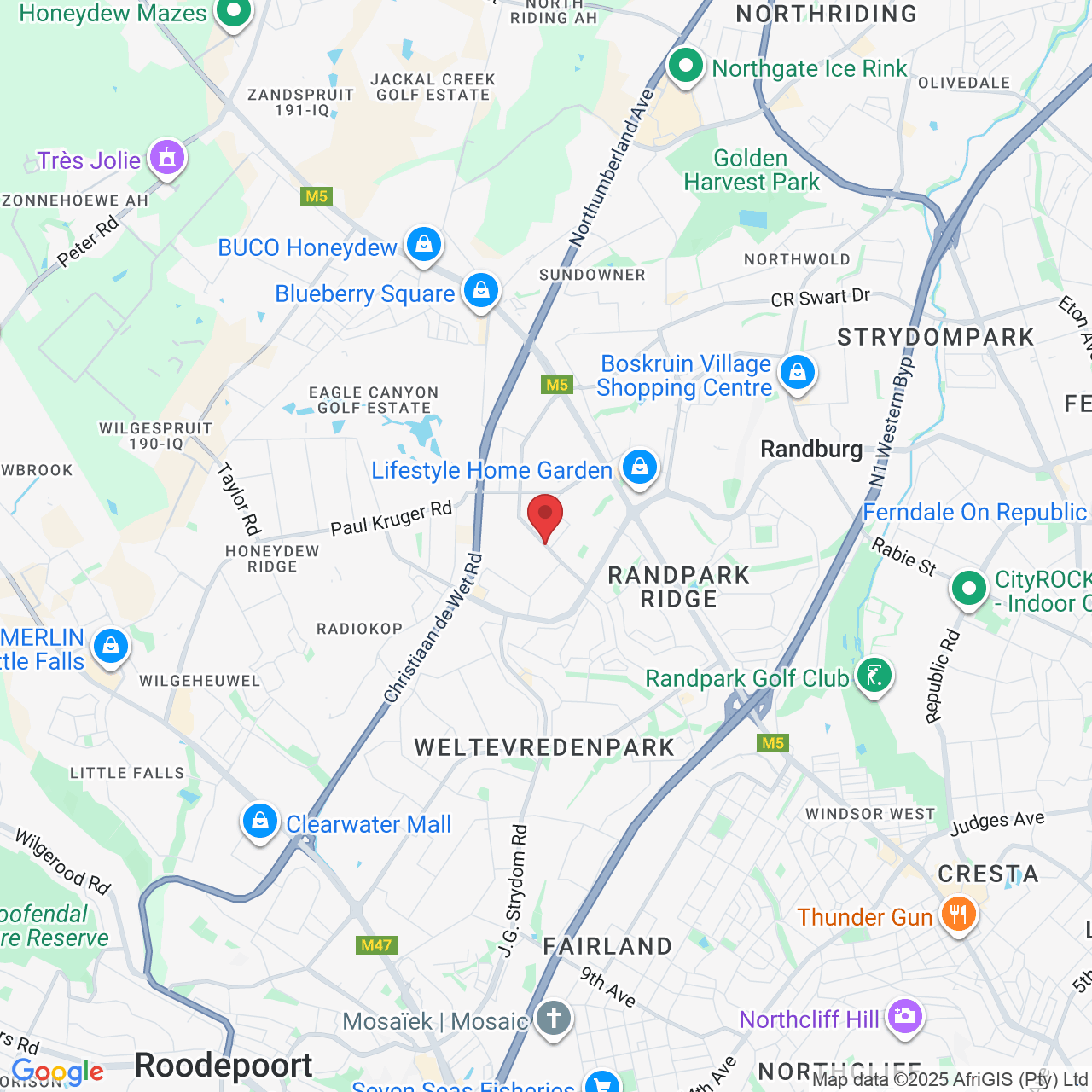 Dale Lace Ave, Randpark Ridge, Randburg, 2156, South Africa