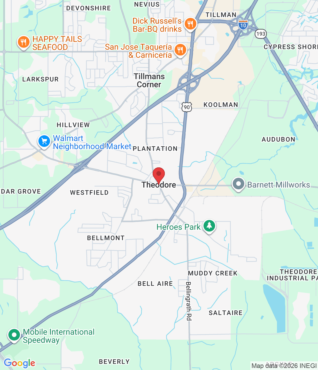 Theodore, AL 36582, USA