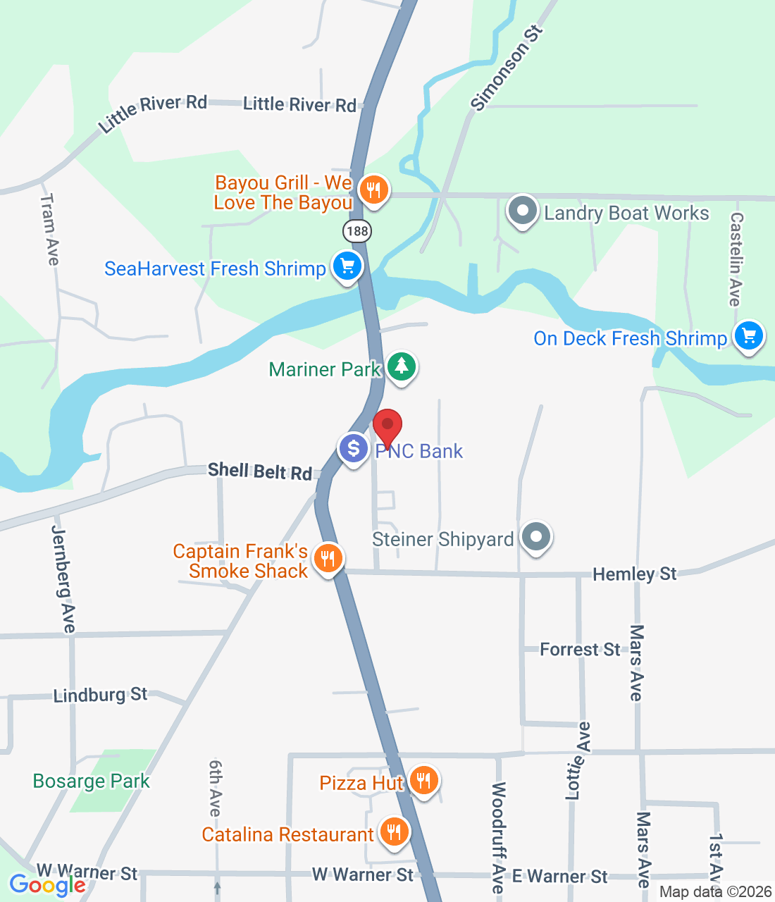 13833 Tapia Ave, Bayou La Batre, AL 36509, USA