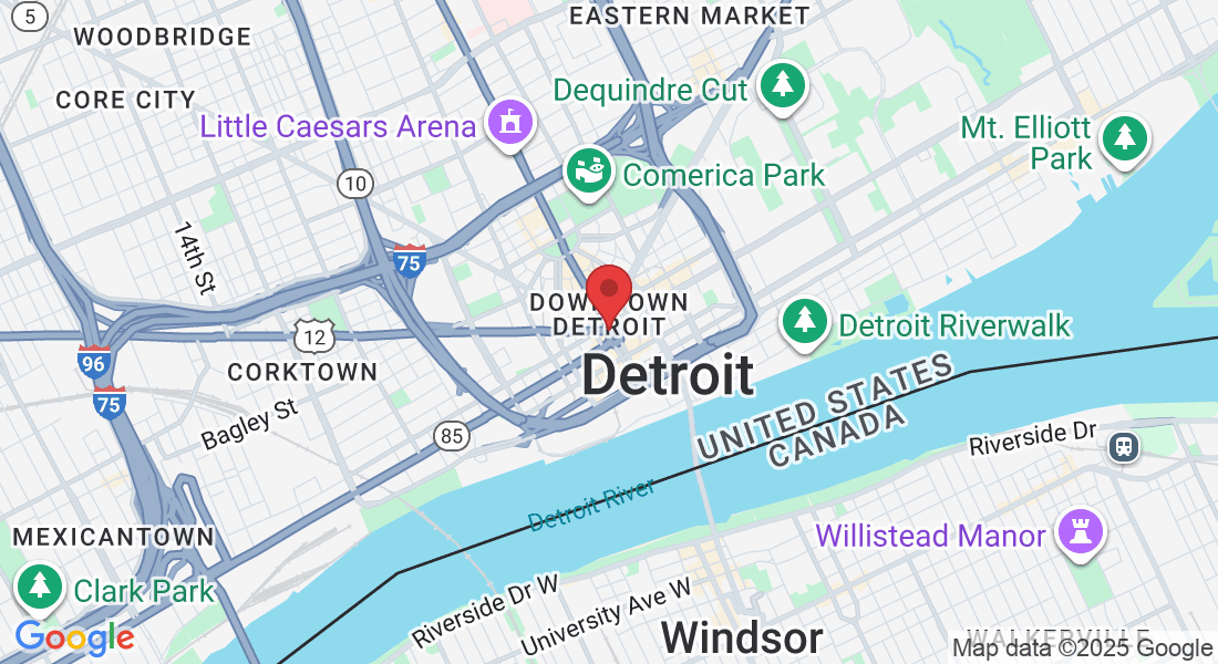 Downtown Detroit, Detroit, MI, USA