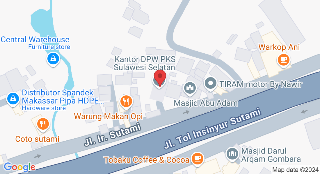 Jl. Ir. Sutami No.84, Bulurokeng, Kec. Biringkanaya, Kota Makassar, Sulawesi Selatan 90242, Indonesia