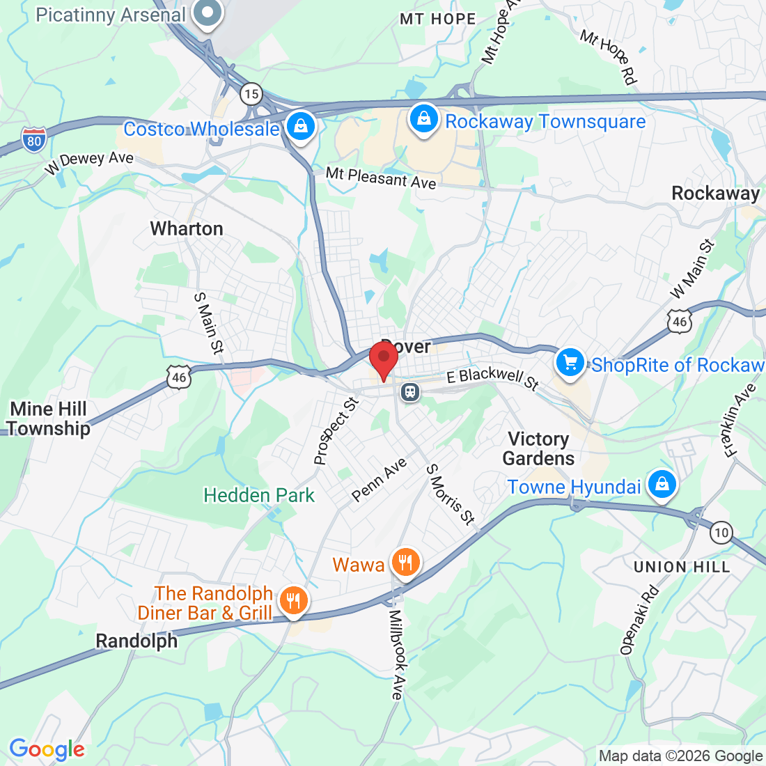 1 W Blackwell St, Dover, NJ 07801, USA
