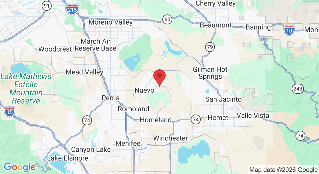 21540 Curtis St, Nuevo, CA 92567, USA