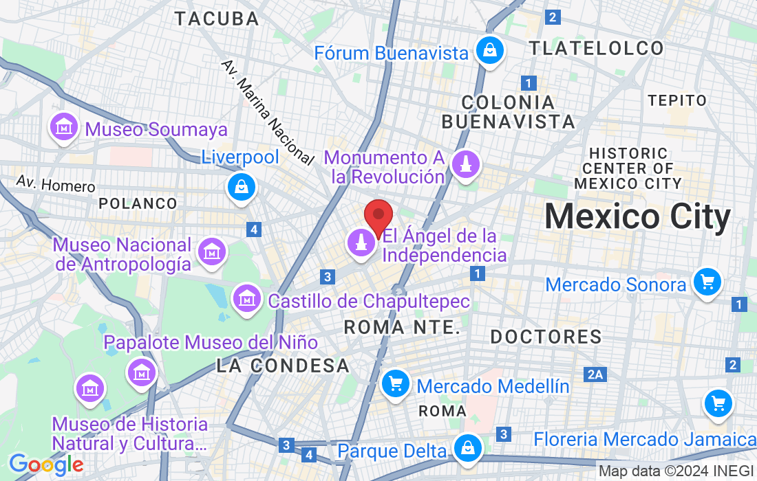 C. Río Sena 88, Cuauhtémoc, 06500 Ciudad de México, CDMX, México
