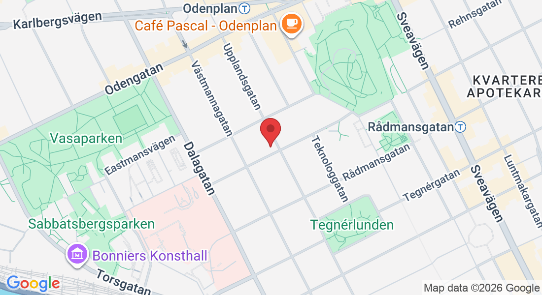 Upplandsgatan 33, 113 28 Stockholm, Sweden