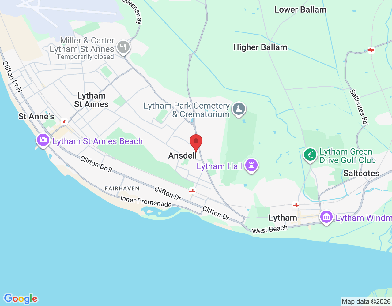 Fylde Rd, Lytham Saint Annes FY8 4BB, UK