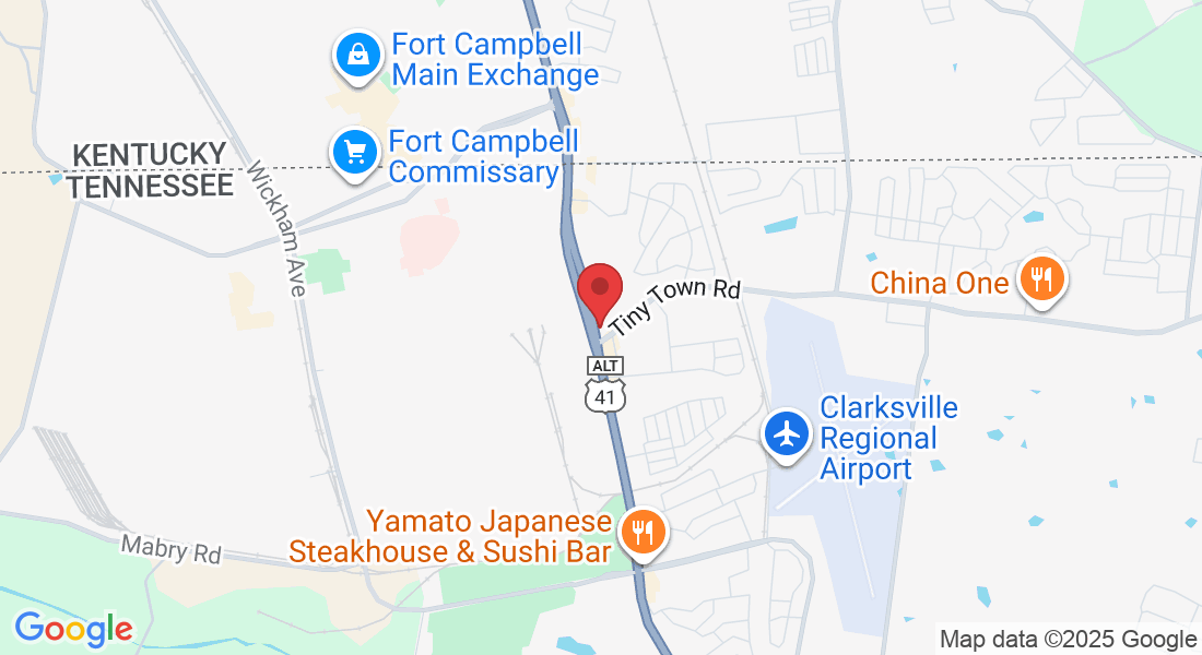 3021 Fort Campbell Blvd, Clarksville, TN 37042, USA