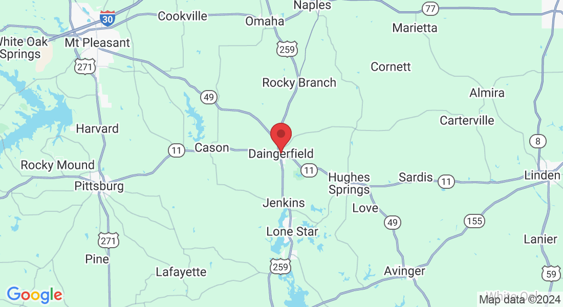 Daingerfield, TX 75638, USA