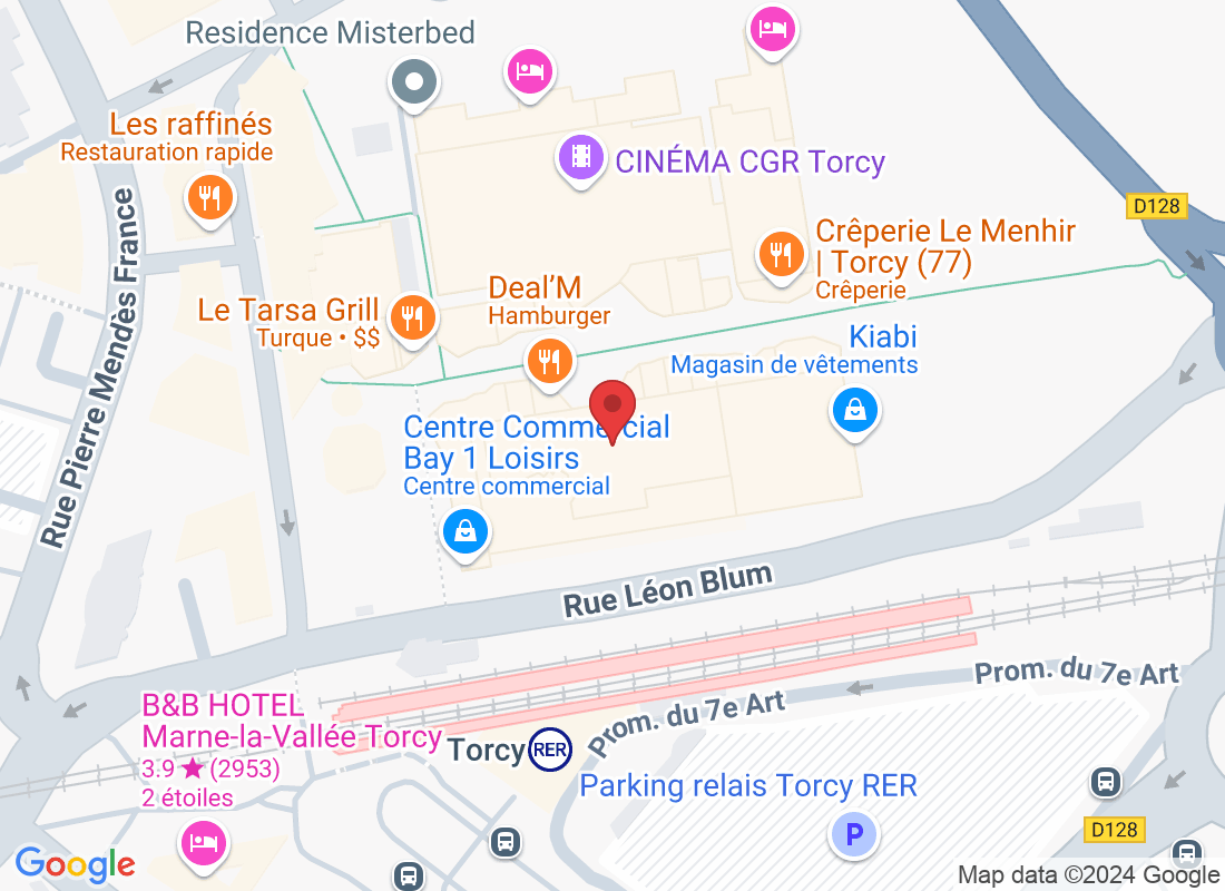 Prom. du 7e Art, 77200 Torcy, France