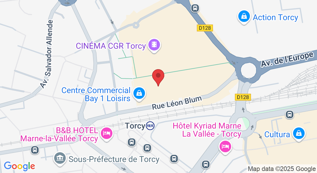 Prom. du 7e Art, 77200 Torcy, France
