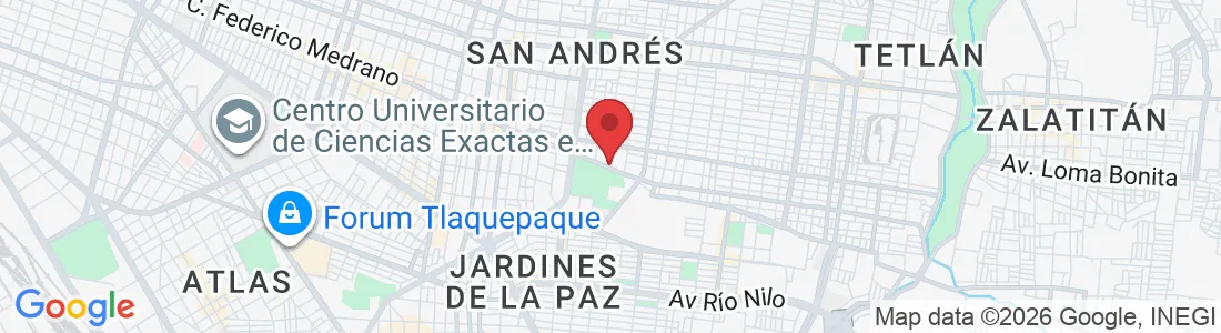 C. Federico Medrano 3015, San Rafael, 44810 Guadalajara, Jal., México