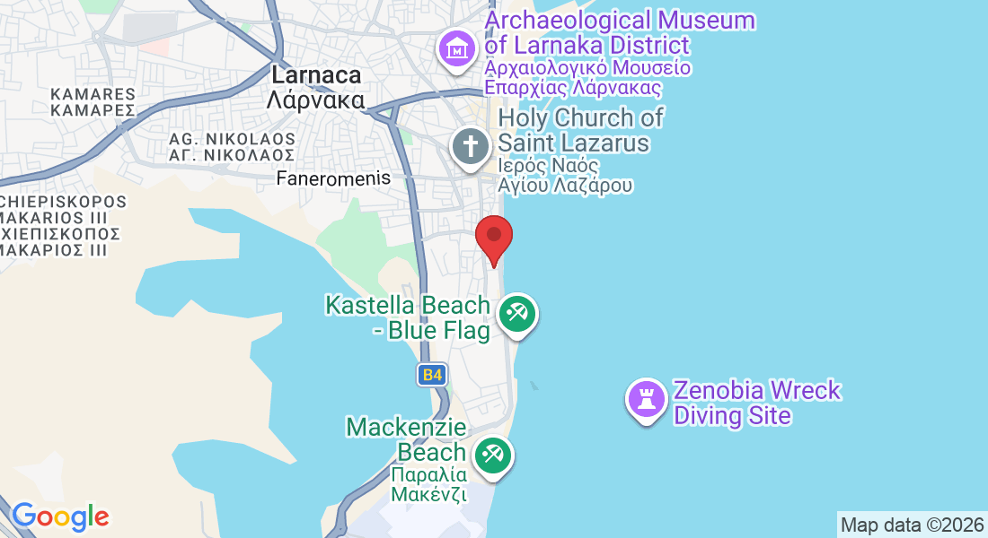 İstiklal 10, Larnaka 6026, Cyprus
