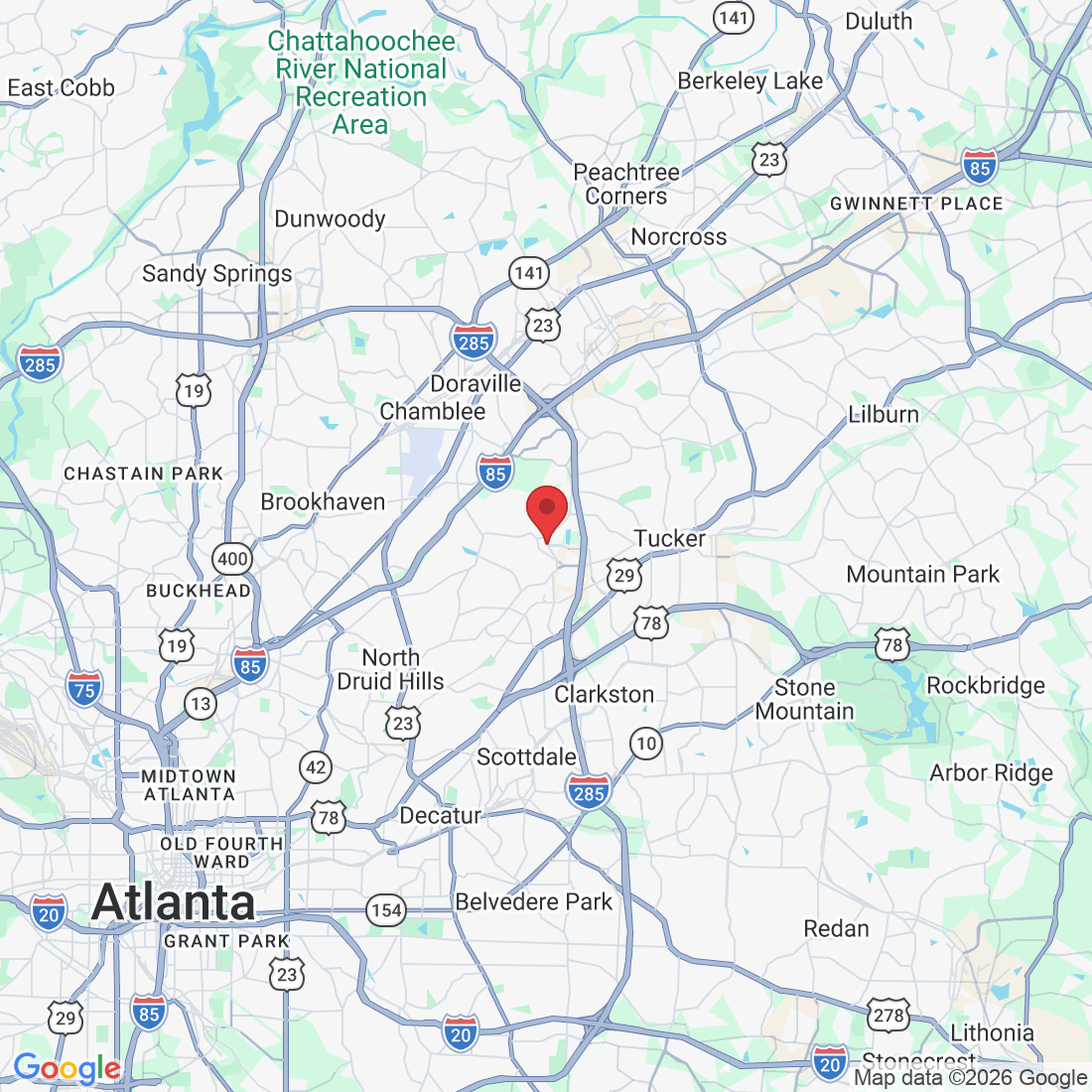 2296 Henderson Mill Rd #116, Atlanta, GA 30345, USA