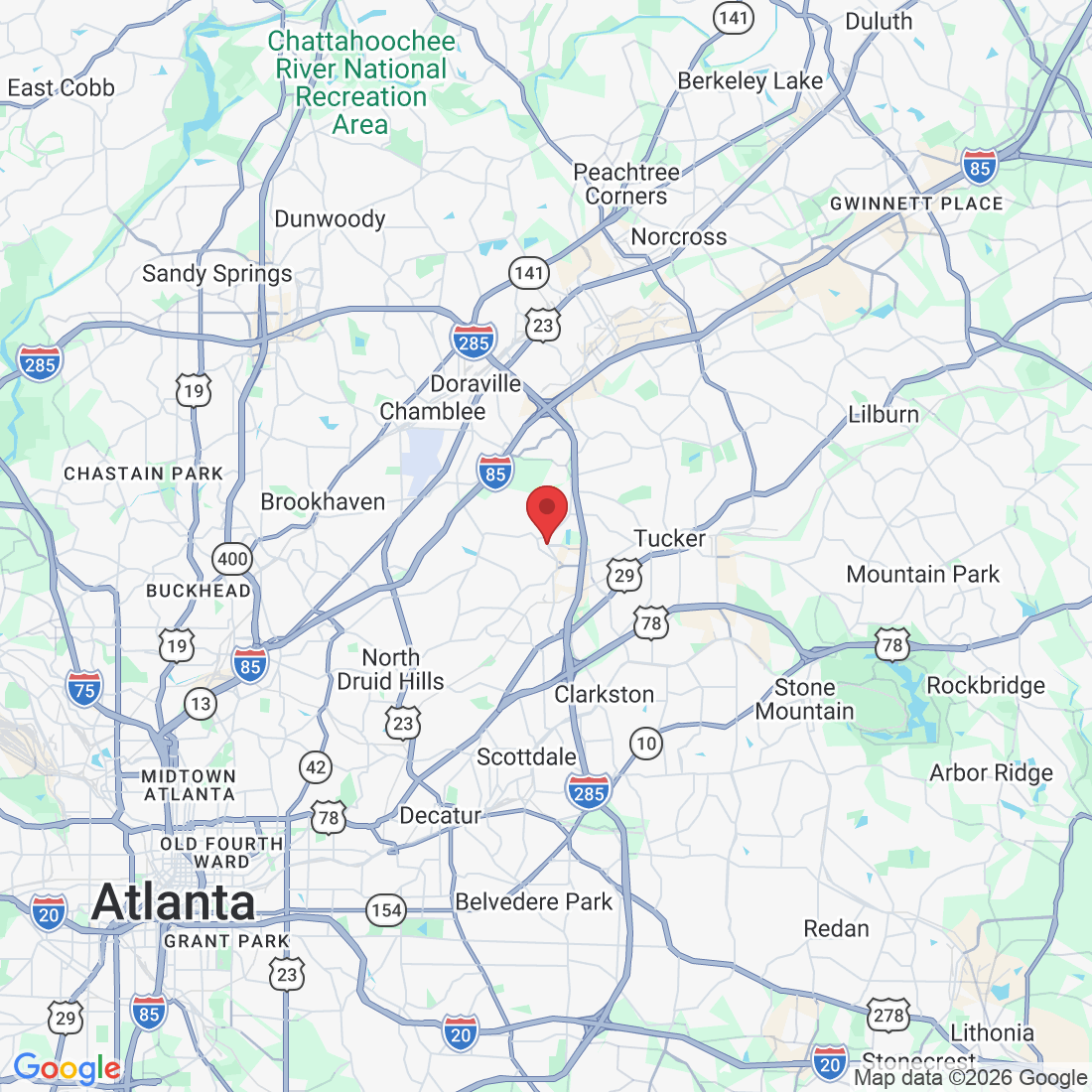 2296 Henderson Mill Rd #116, Atlanta, GA 30345, USA