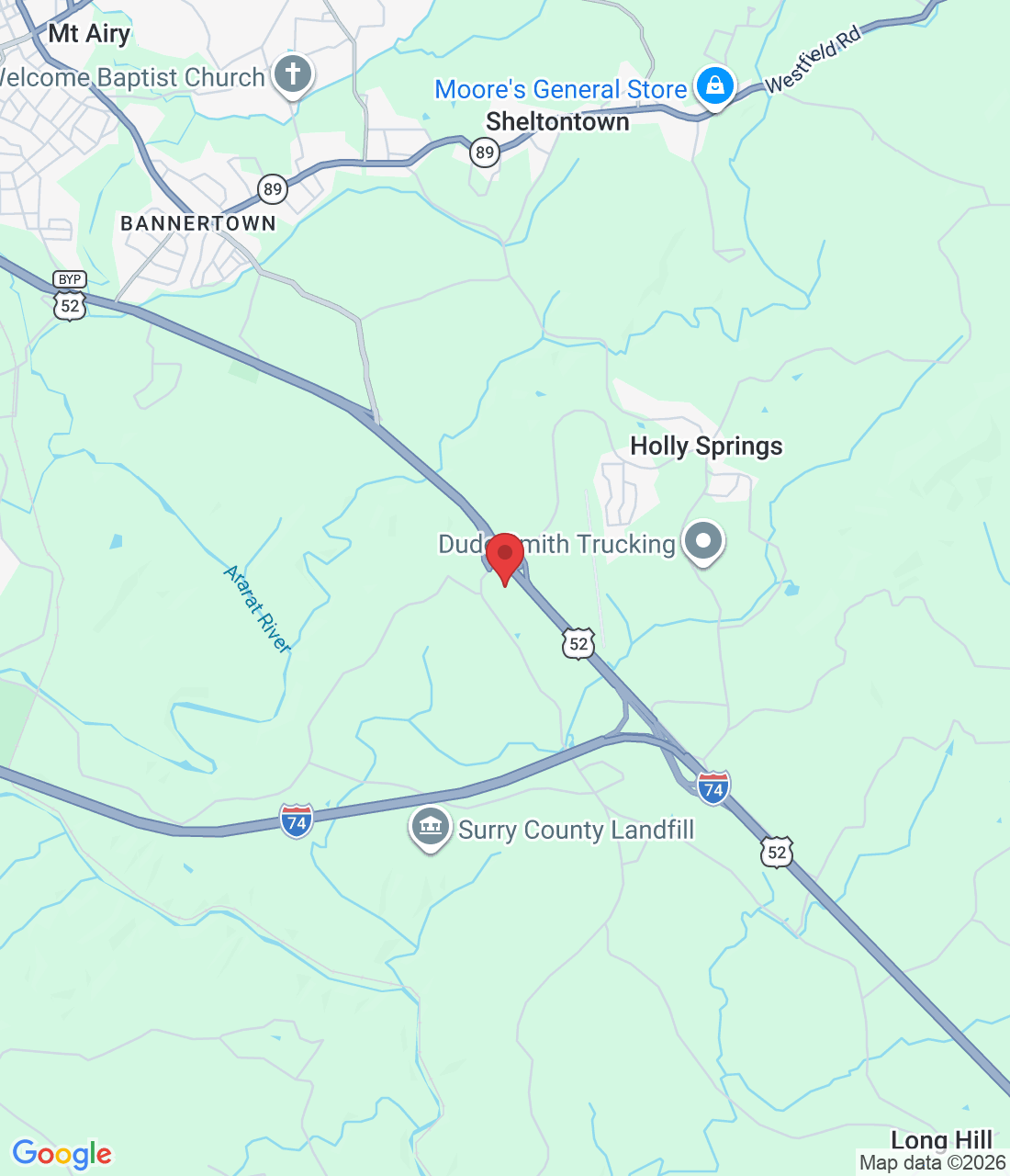 170 Holly Springs Rd, Mt Airy, NC 27030, USA