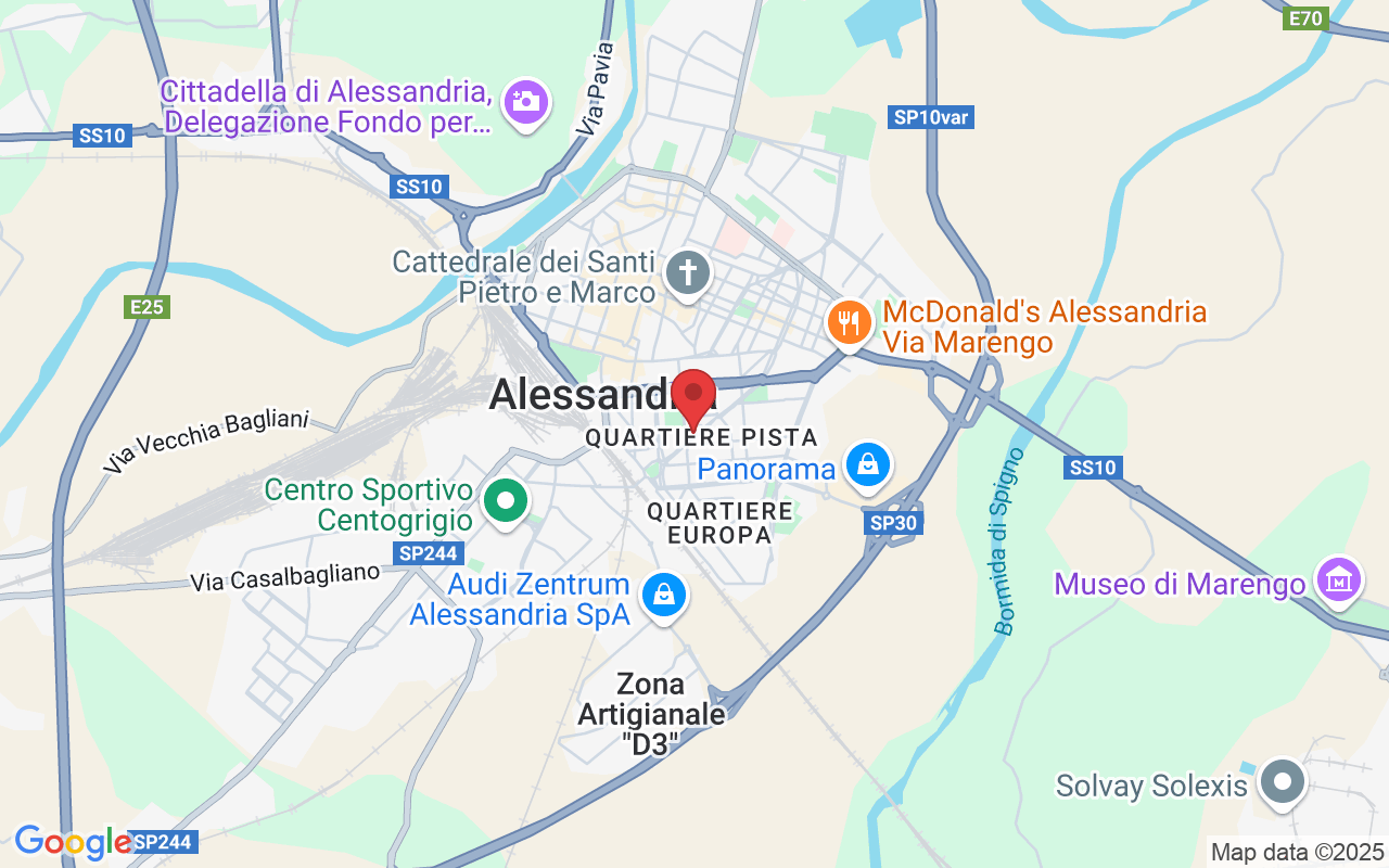 Corso IV Novembre, 34, 15121 Alessandria AL, Italia