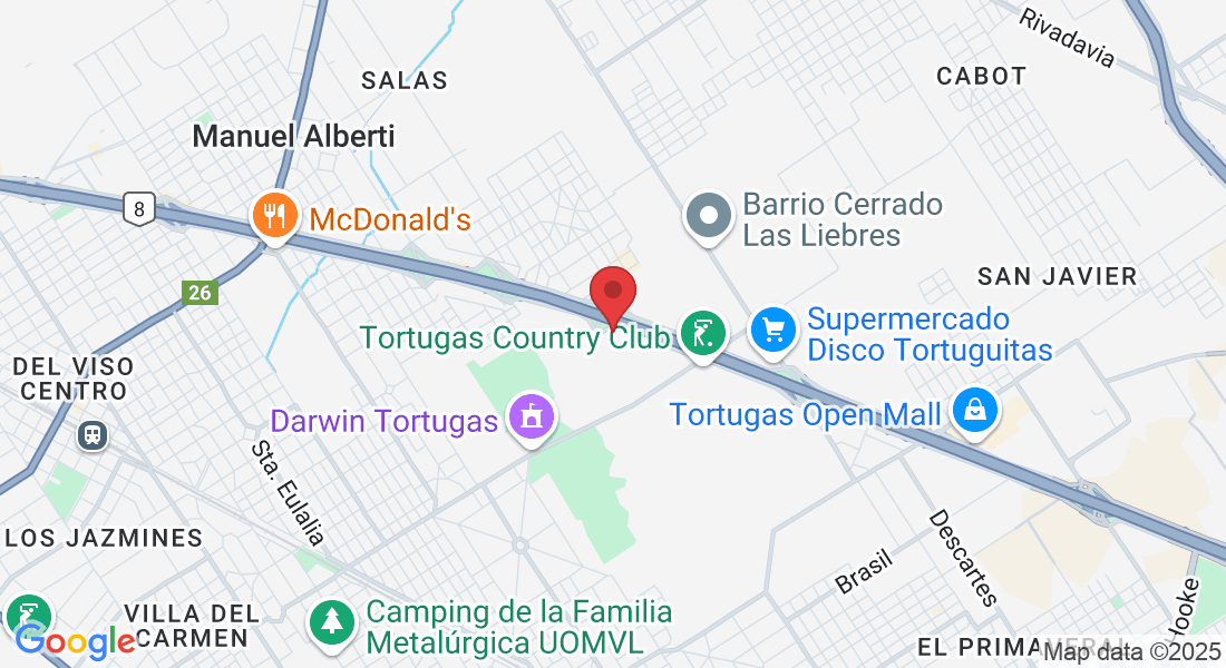 Av 12 de Octubre 1464, Colectora Oeste Panamericana, Ramal Pilar km 39.5, Del Viso, Provincia de Buenos Aires, Argentina
