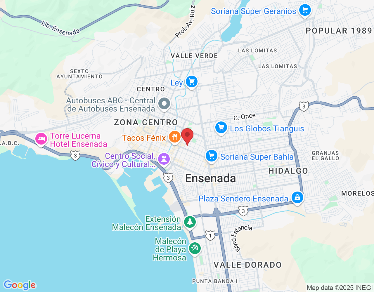 Calle Sexta 1556, Obrera, 22830 Ensenada, B.C., México