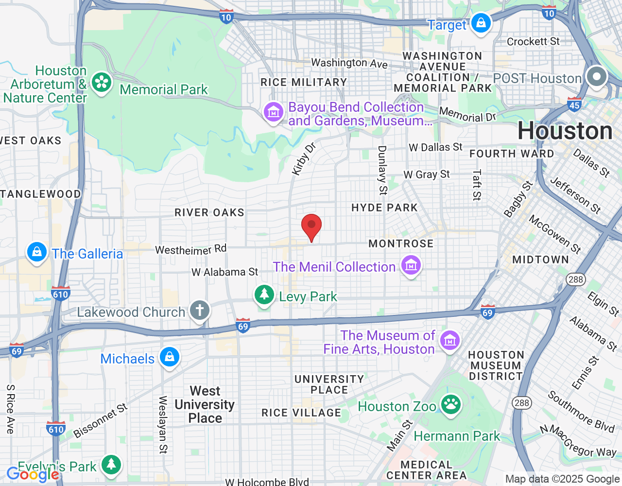 2250 Westheimer Rd, Houston, TX 77098, USA