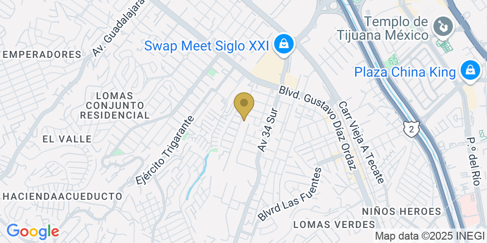 Av. 32 Sur 7602, Pinos de Aguero, 22116 Tijuana, B.C., México