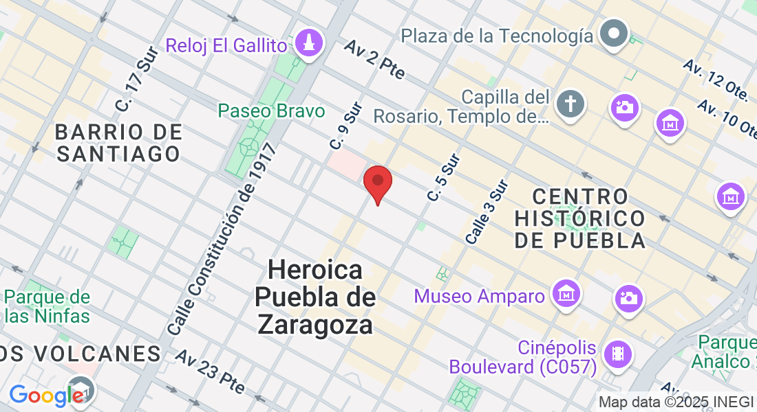 Av 7 Pte 511, Centro histórico de Puebla, 72000 Heroica Puebla de Zaragoza, Pue., México