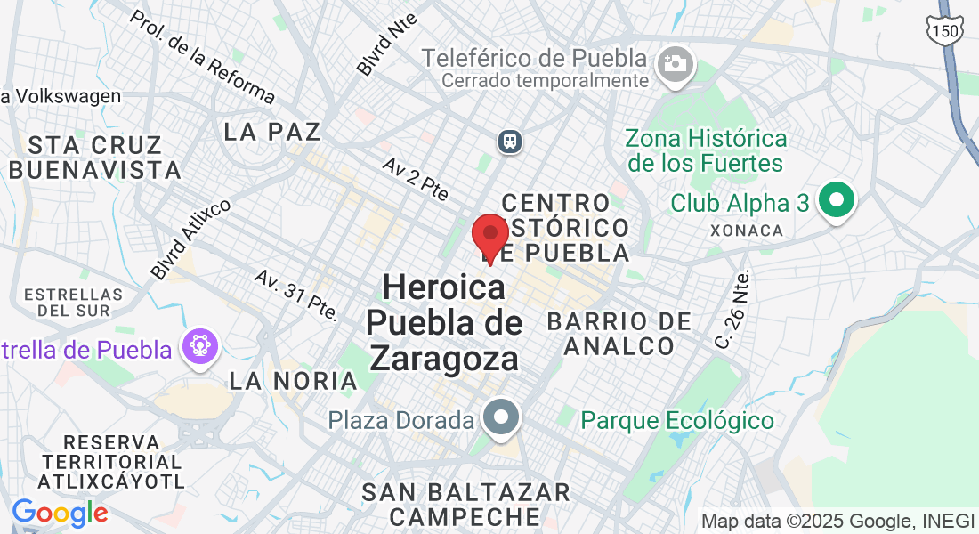 Av 7 Pte 511, Centro histórico de Puebla, 72000 Heroica Puebla de Zaragoza, Pue., México