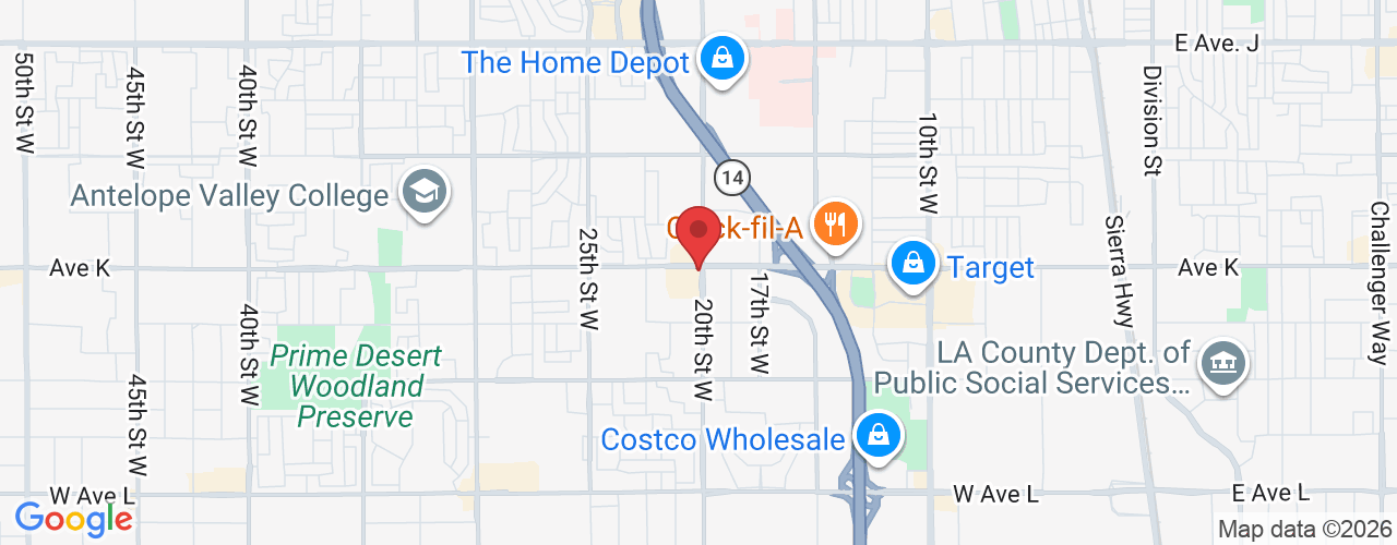 2010 W Ave K, Lancaster, CA 93536, EE. UU.