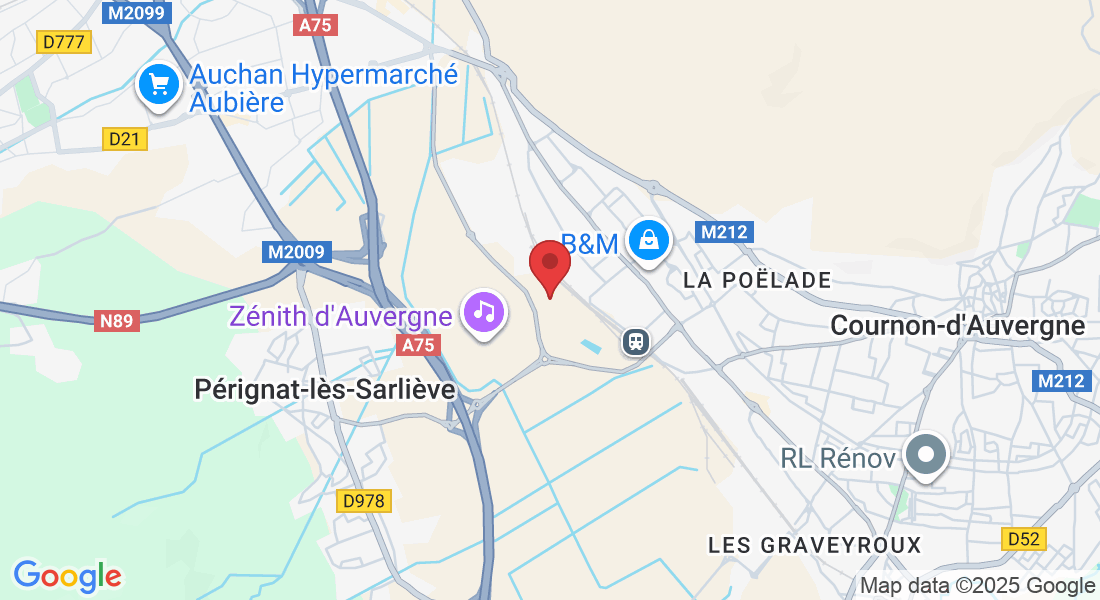 Centre D'affaires Du Zénith, 34 Rue de Sarliève, 63800 Cournon-d'Auvergne, France