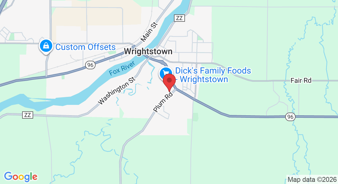 202 Plum Rd Ste. A, Wrightstown, WI 54180, USA