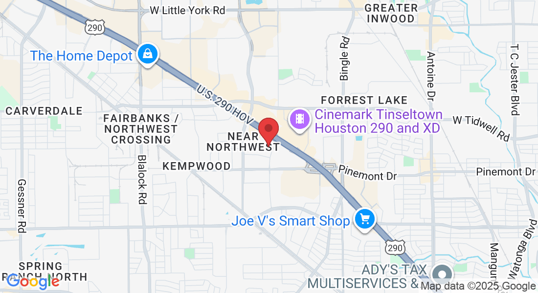 13105 Northwest Fwy # 114, Houston, TX 77040, USA