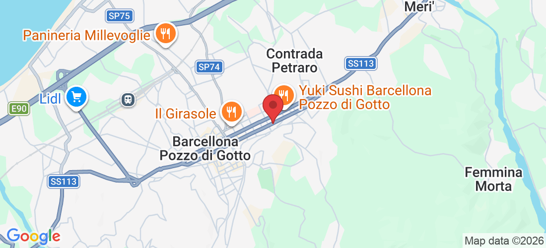 Via Papa Giovanni XXIII, 200, 98051 Barcellona Pozzo di Gotto ME, Italia