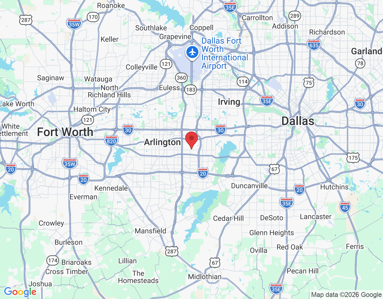 2400 W Marshall Dr, Grand Prairie, TX 75051, USA