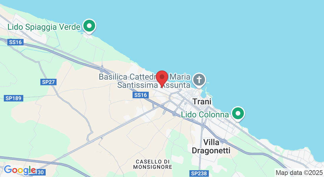 Via Papa Giovanni XXIII, 76125 Trani BT, Italia