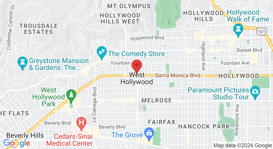 7901 Santa Monica Blvd Suit 112, West Hollywood, CA 90046, USA